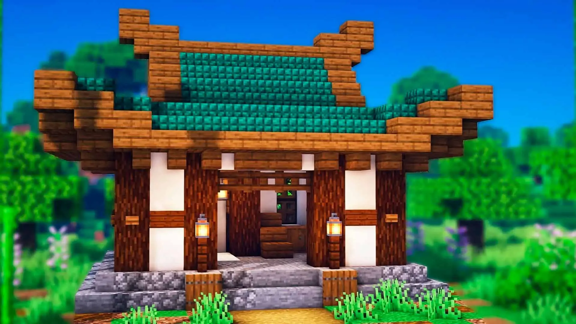 Minecraft. Вдохновляющие идеи для домов и локаций - изображение