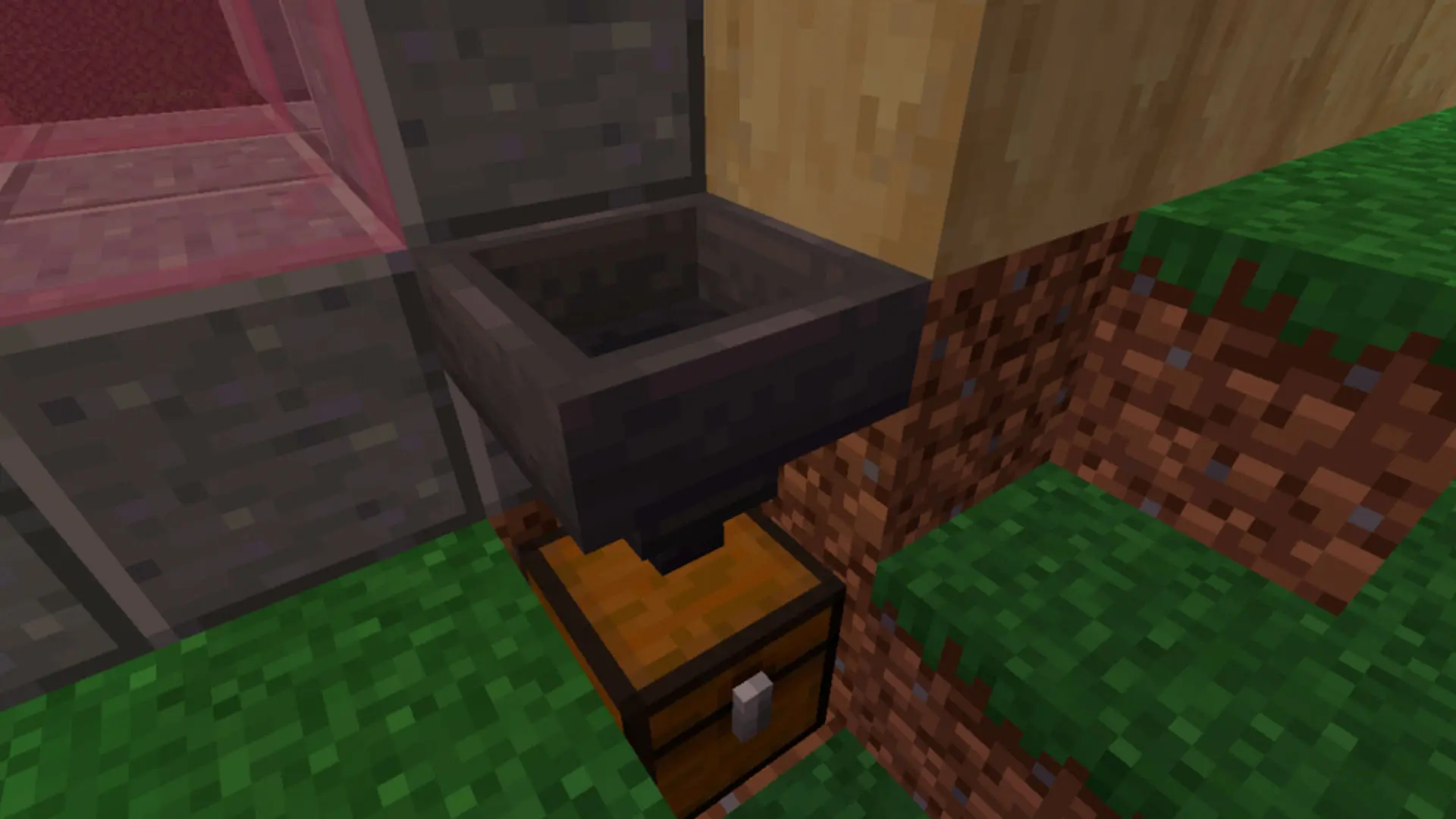 Minecraft. Как сделать воронку - изображение
