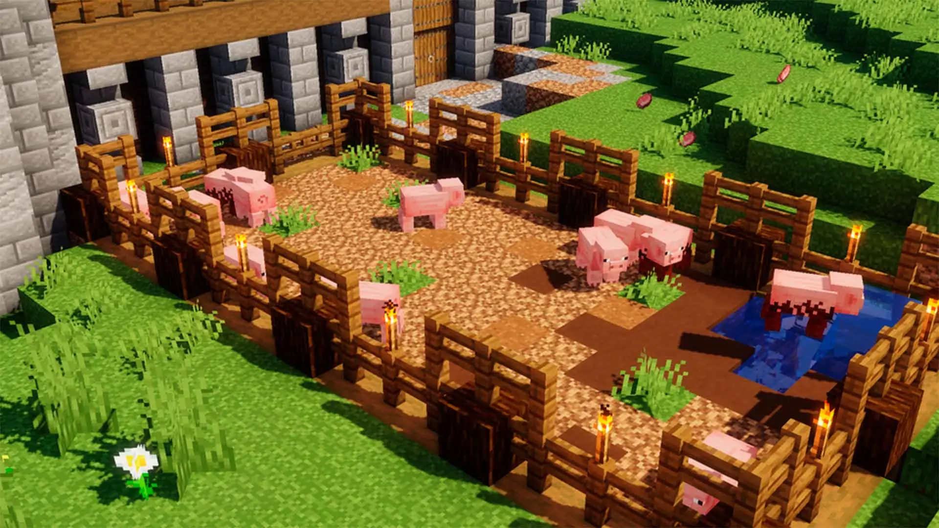 Minecraft. Как скрафтить забор: полный разбор применения - изображение