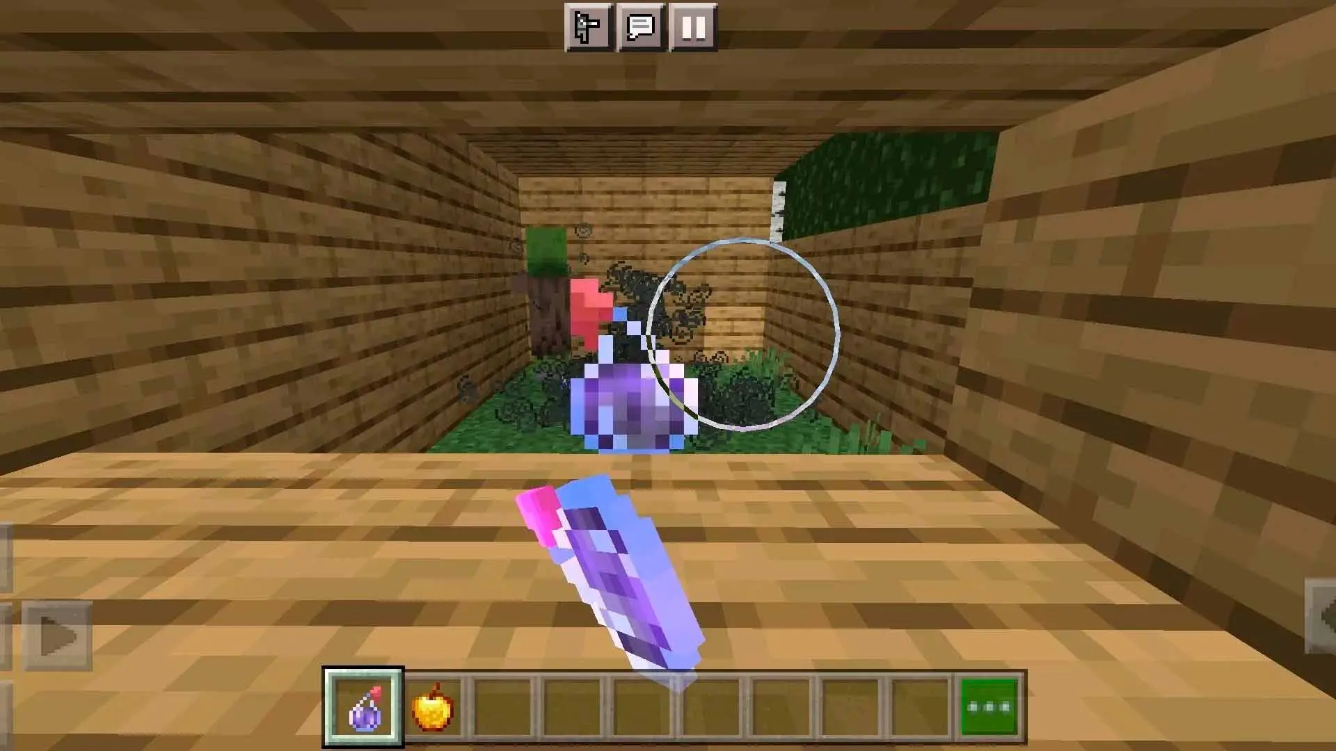 Minecraft. Как сделать зелье слабости на ранних этапах - изображение
