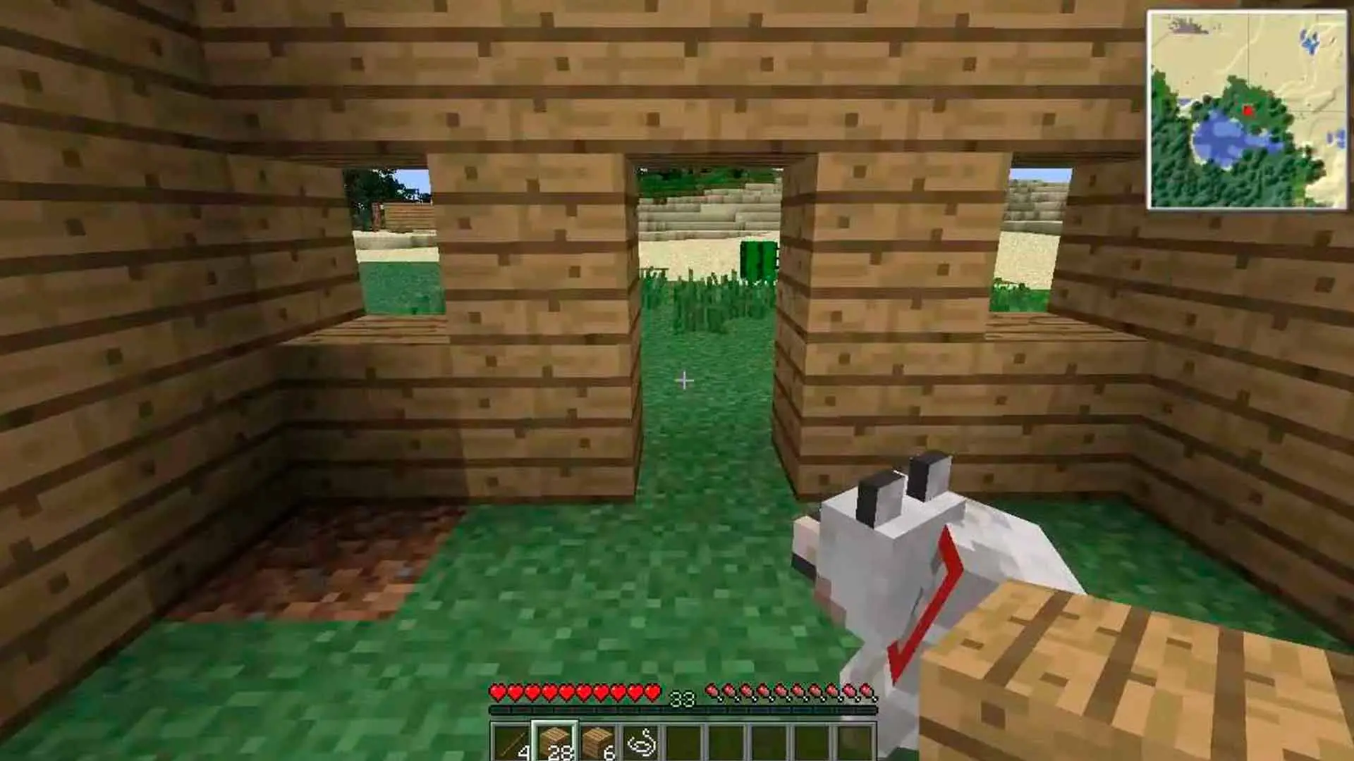 Minecraft. Как быстро заприватить свой дом на сервере - изображение