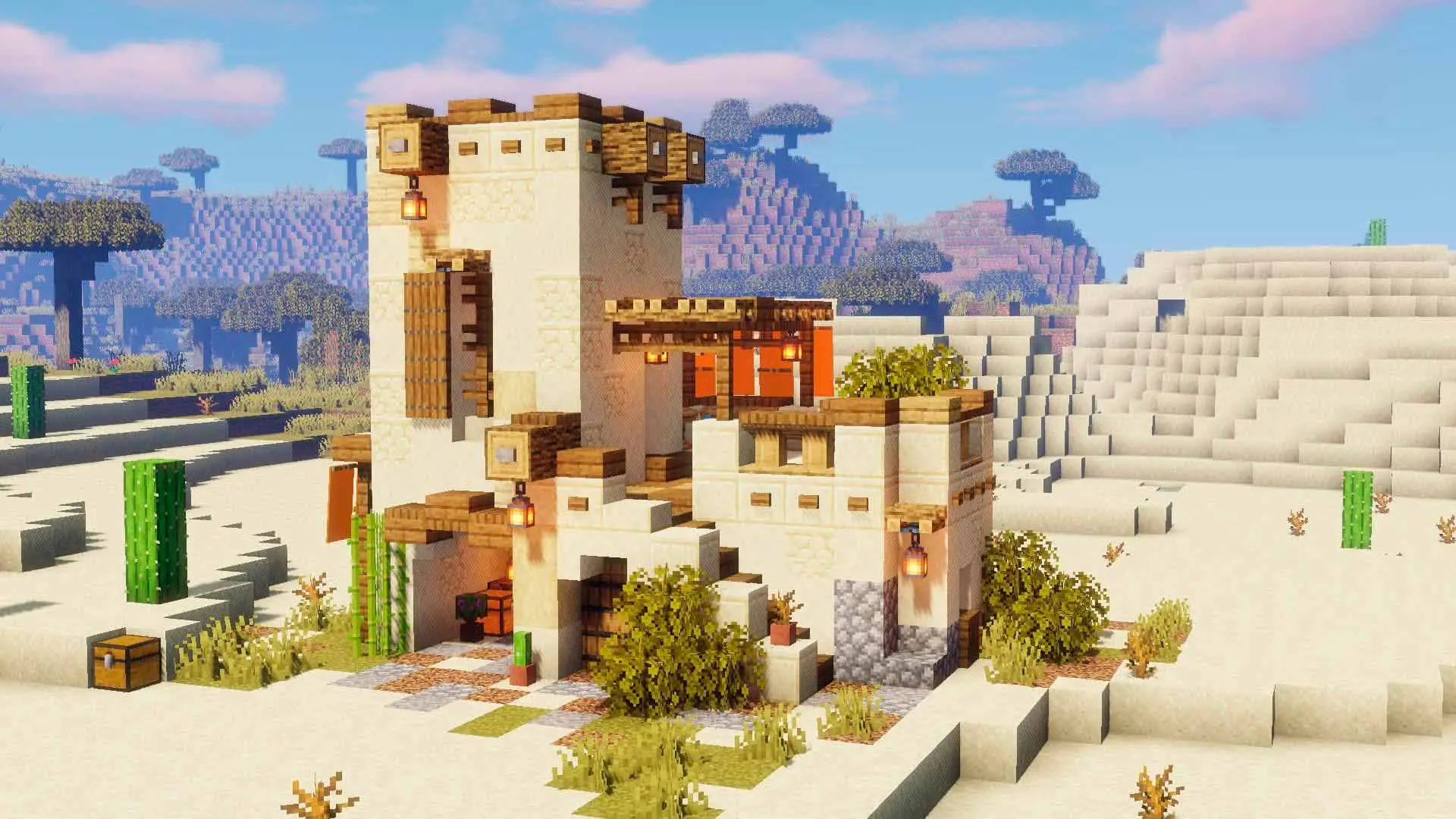 Minecraft. Вдохновляющие идеи для домов и локаций - изображение