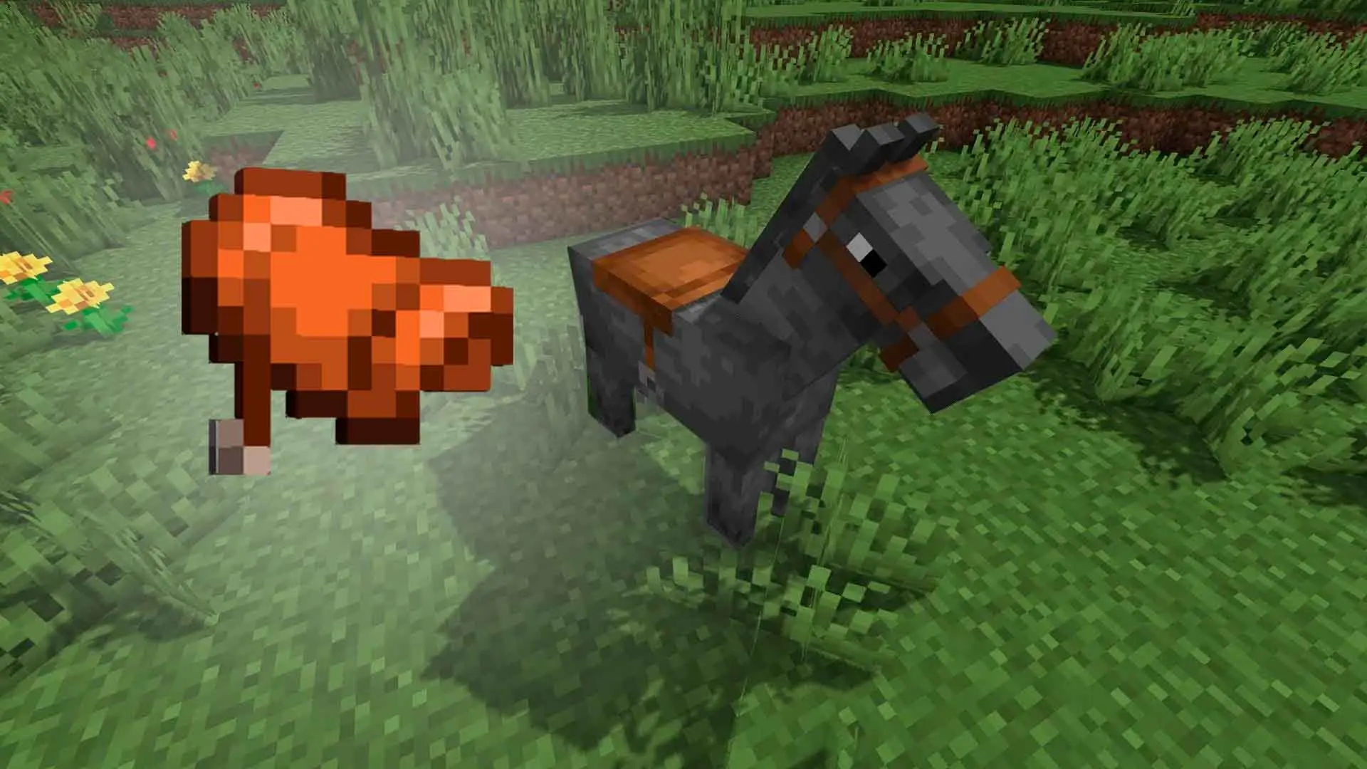 Minecraft. Как получить седло: рабочие способы - изображение