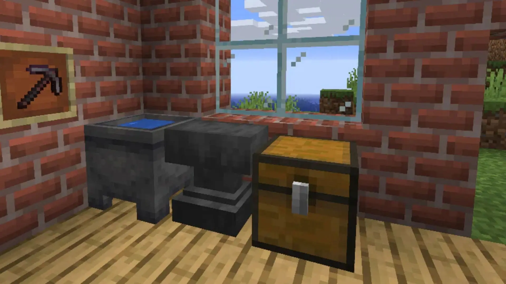 Minecraft. Как сделать наковальню: крафт, использование и ремонт - изображение
