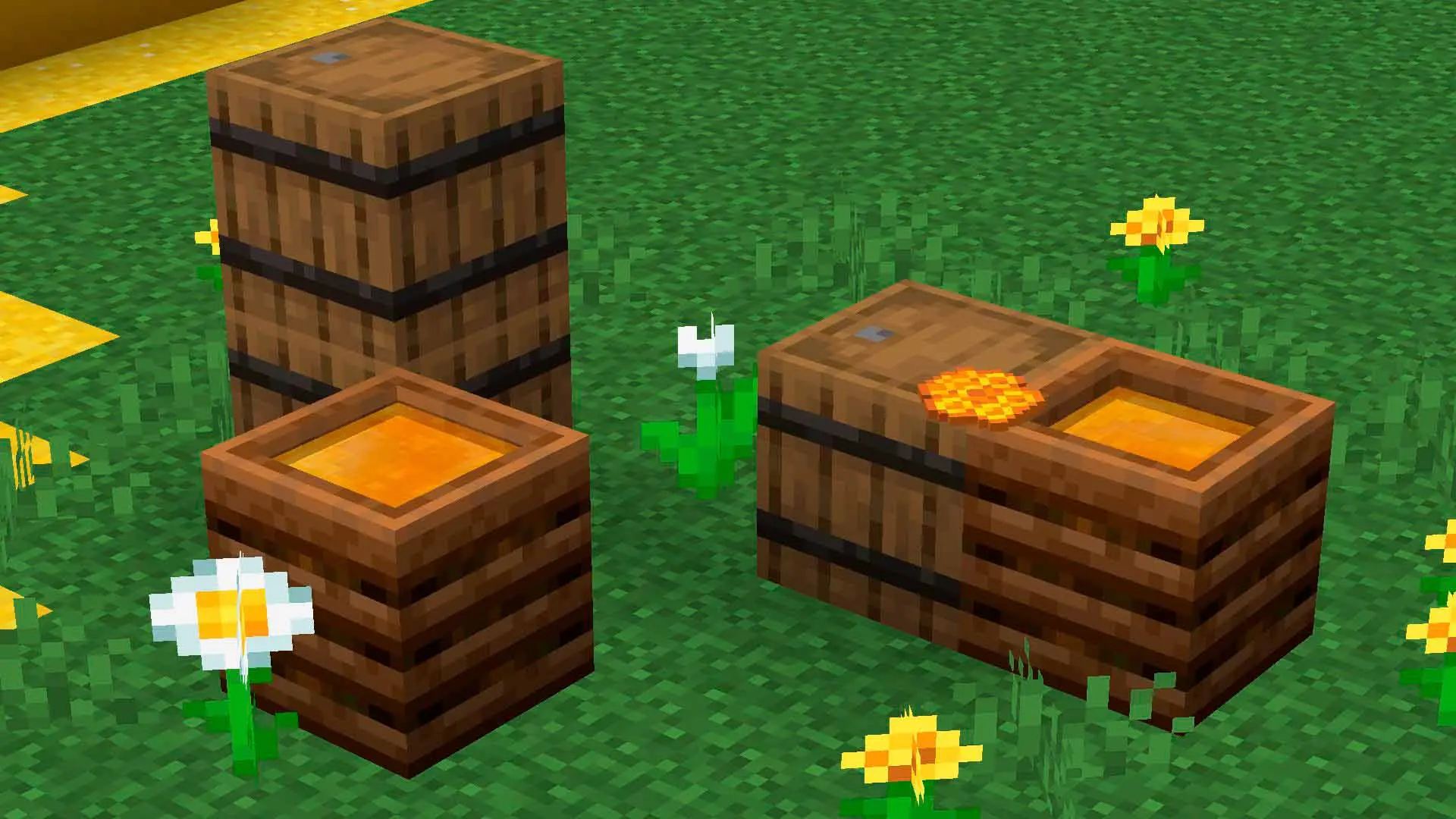 Minecraft. Как сделать пчелиный улей - изображение