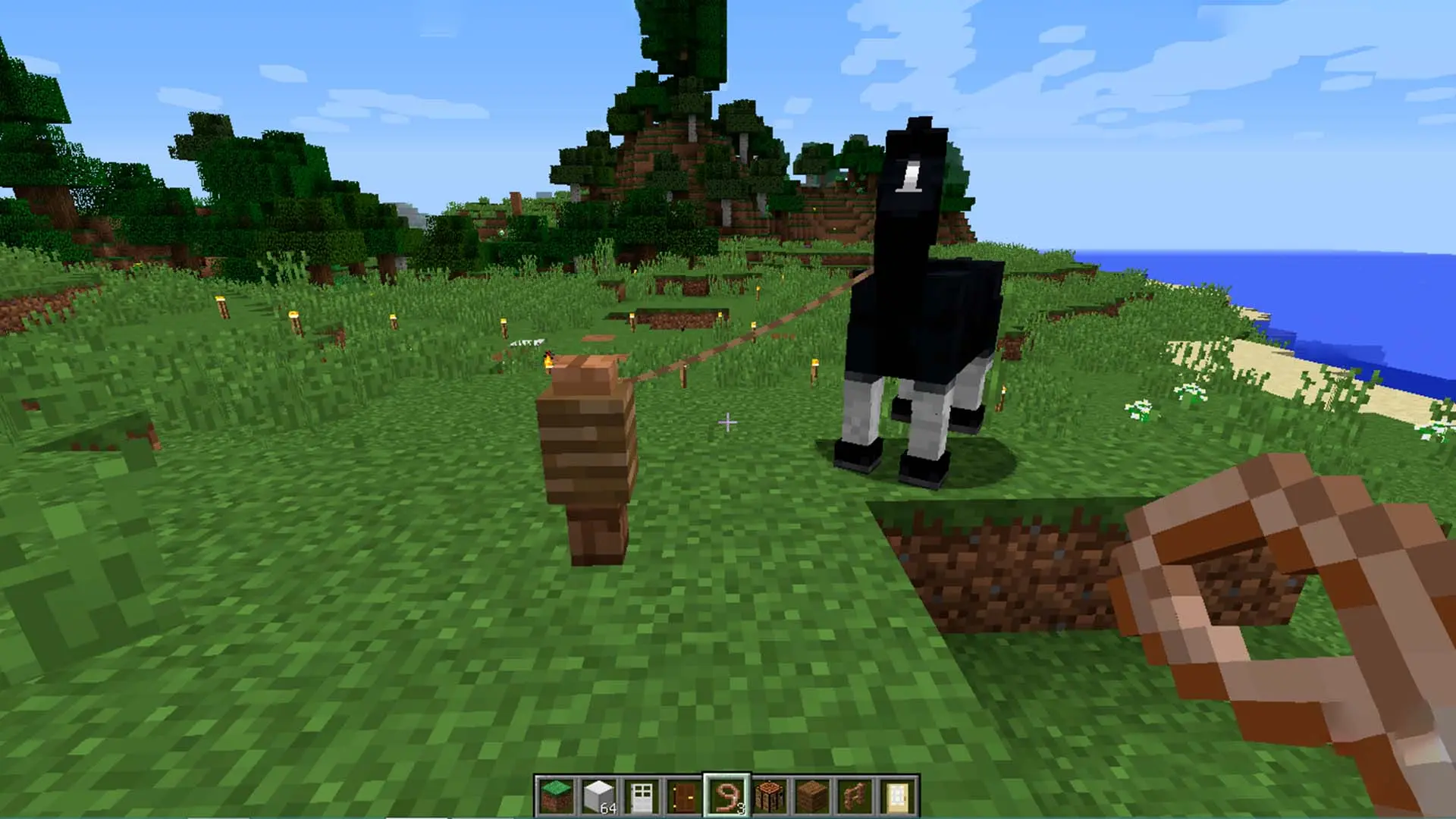 Minecraft. Как сделать поводок: крафтим, приручаем, привязываем - изображение