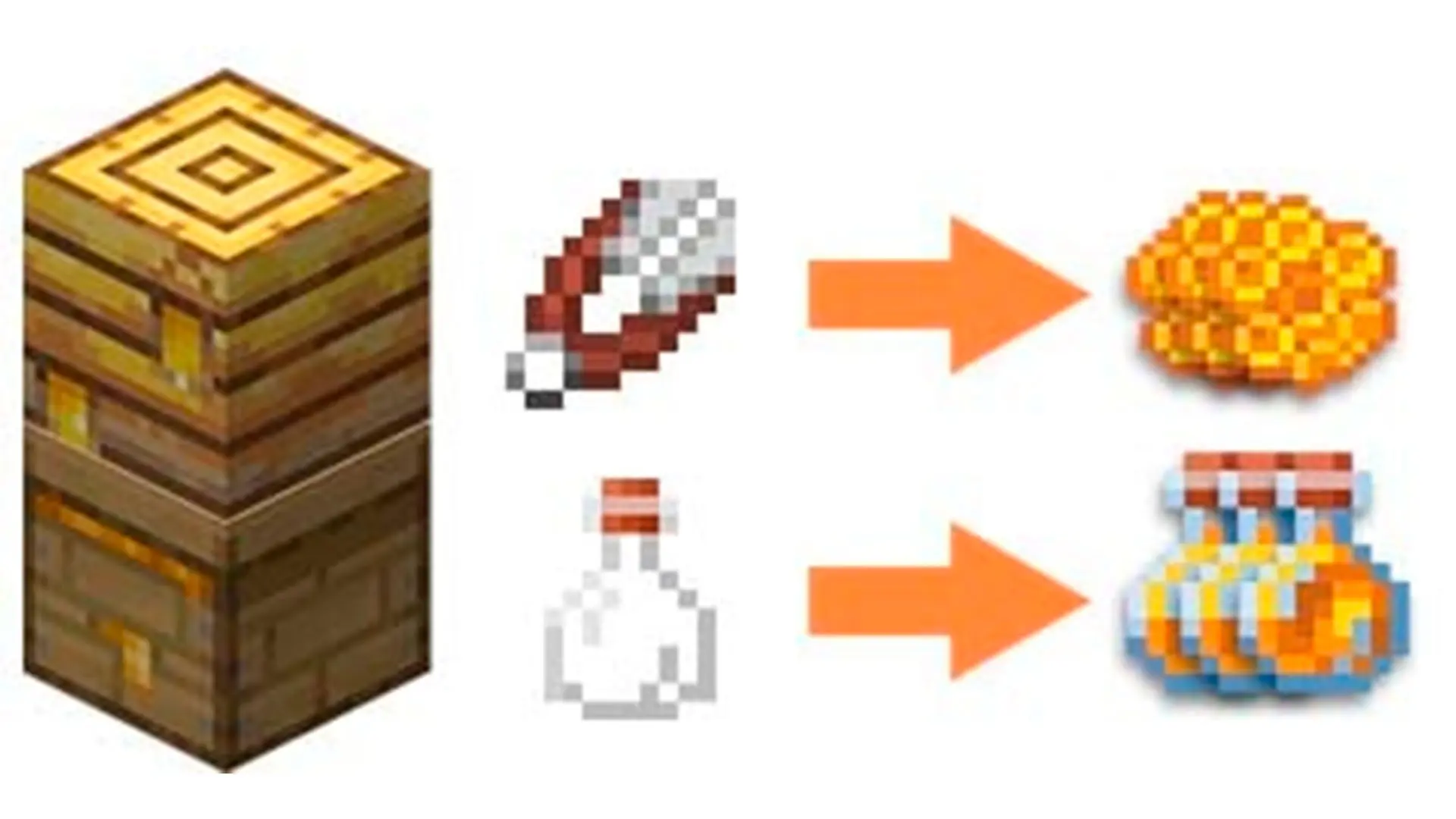 Minecraft. Как сделать пчелиный улей - изображение