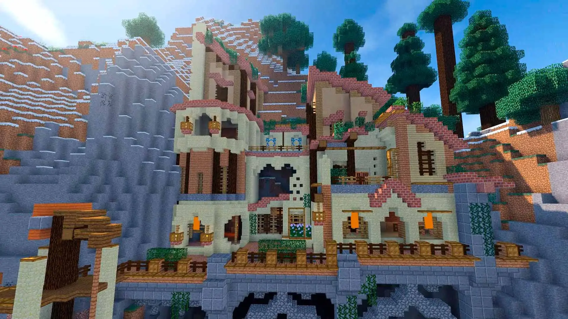 Minecraft. Вдохновляющие идеи для домов и локаций - изображение