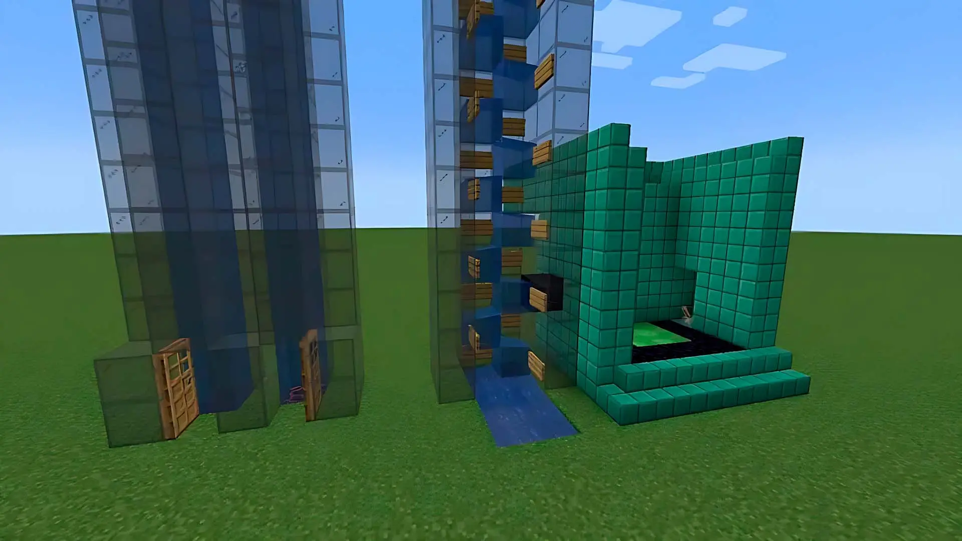 Minecraft. Как сделать лифт - изображение