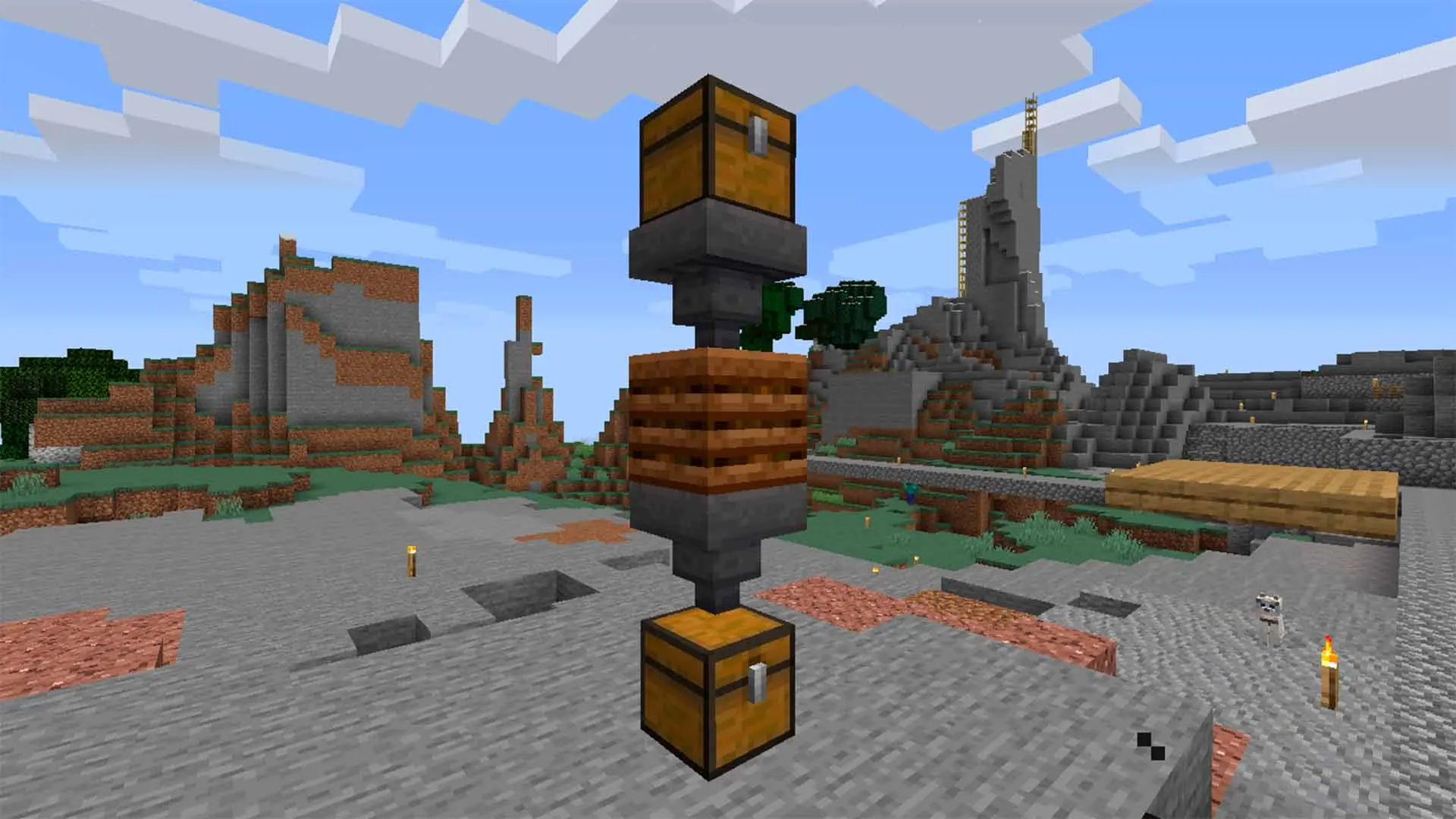 Minecraft. Как сделать воронку - изображение