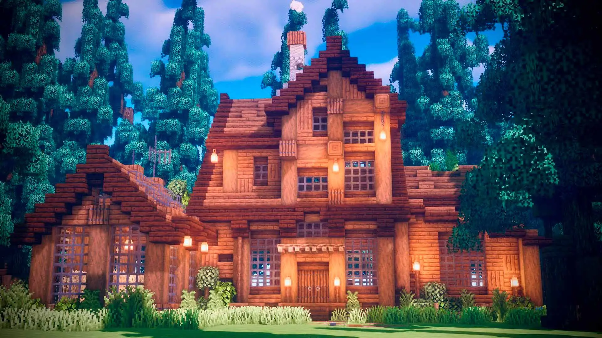 Minecraft. Вдохновляющие идеи для домов и локаций - изображение