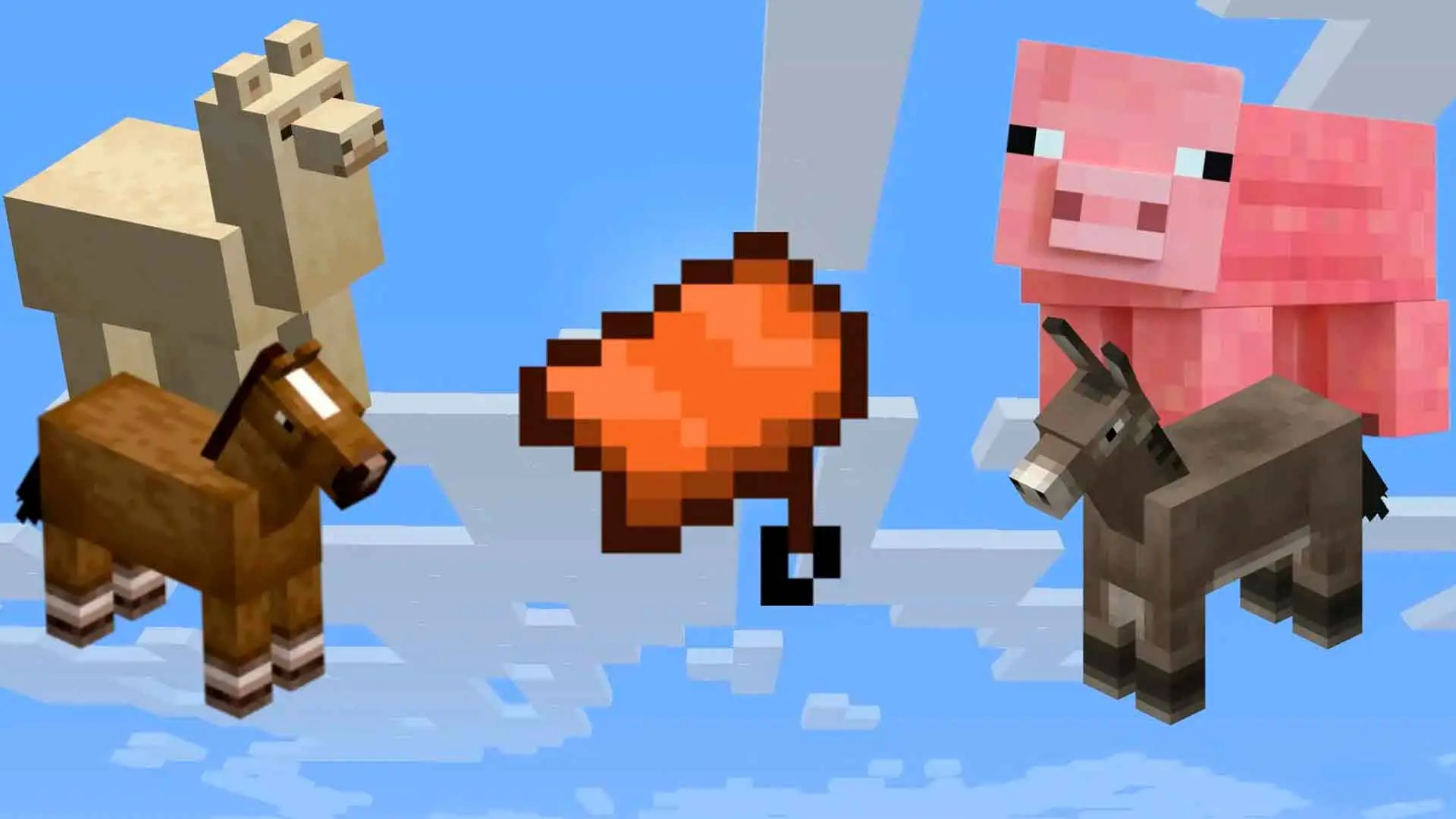 Minecraft. Как получить седло: рабочие способы - изображение