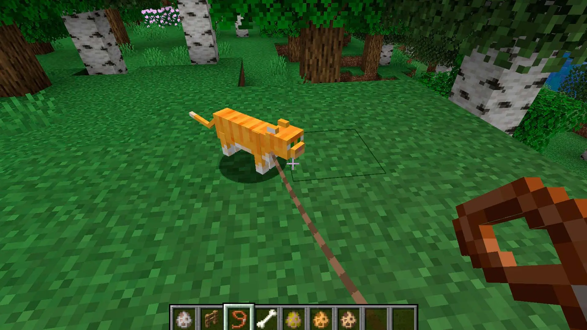 Minecraft. Как сделать поводок: крафтим, приручаем, привязываем - изображение