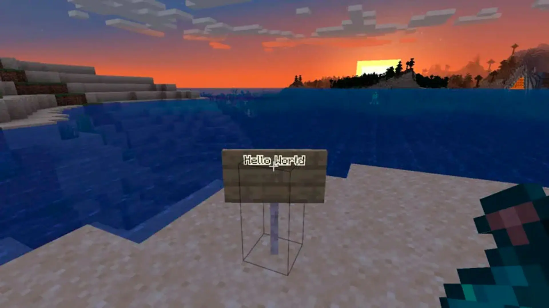 Minecraft. Где найти бирку и как её использовать - изображение