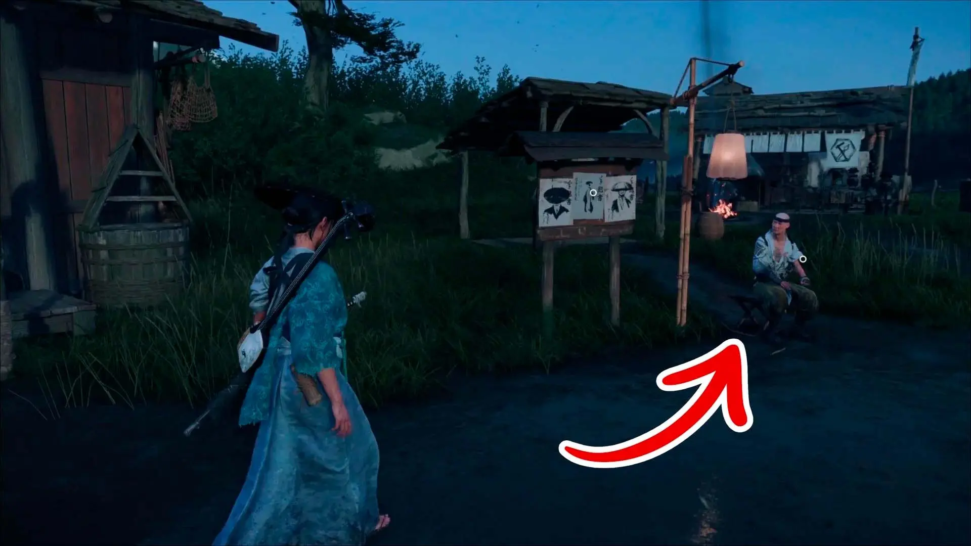 Ghost of Yotei. Старый трактир: куда идти и что выполнять - изображение