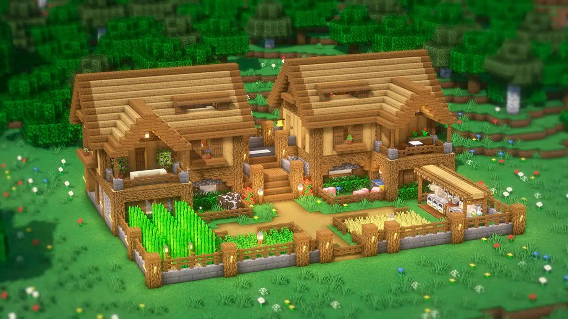 Minecraft. Как скрафтить забор: полный разбор применения - изображение