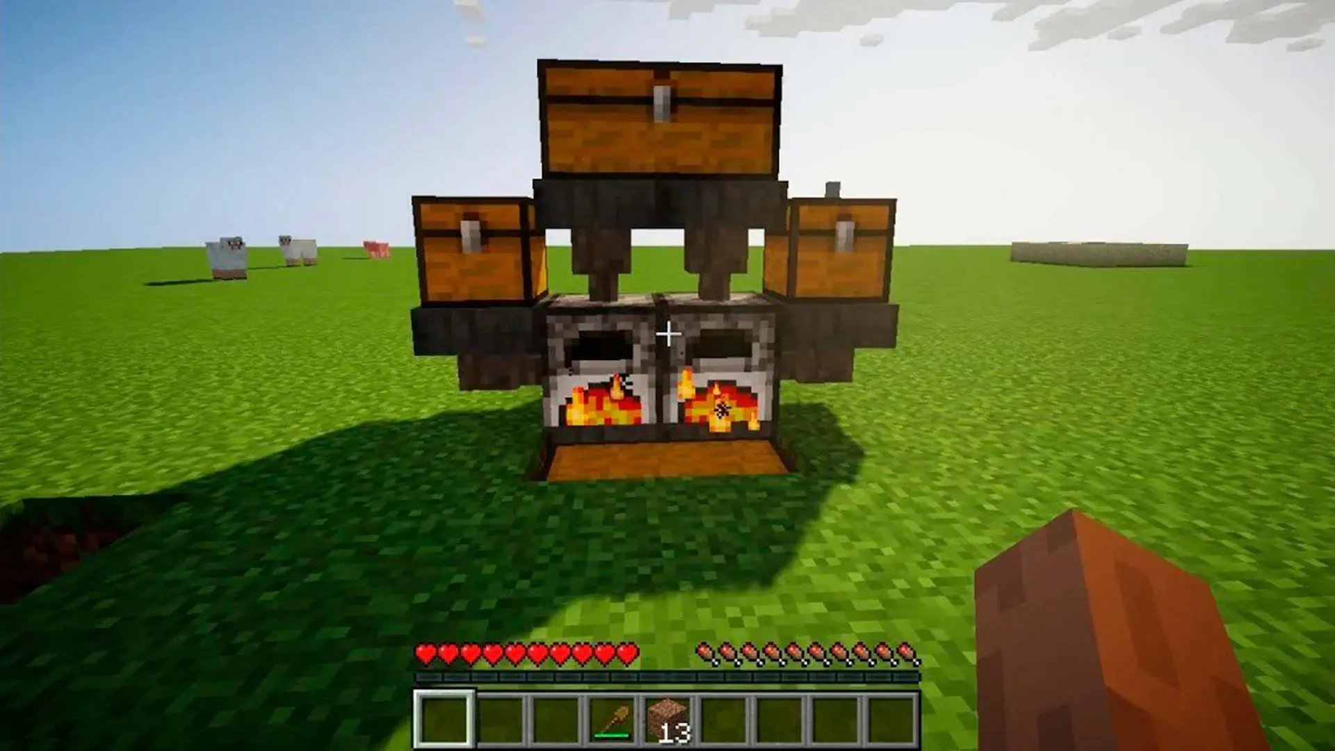 Minecraft. Как сделать воронку - изображение