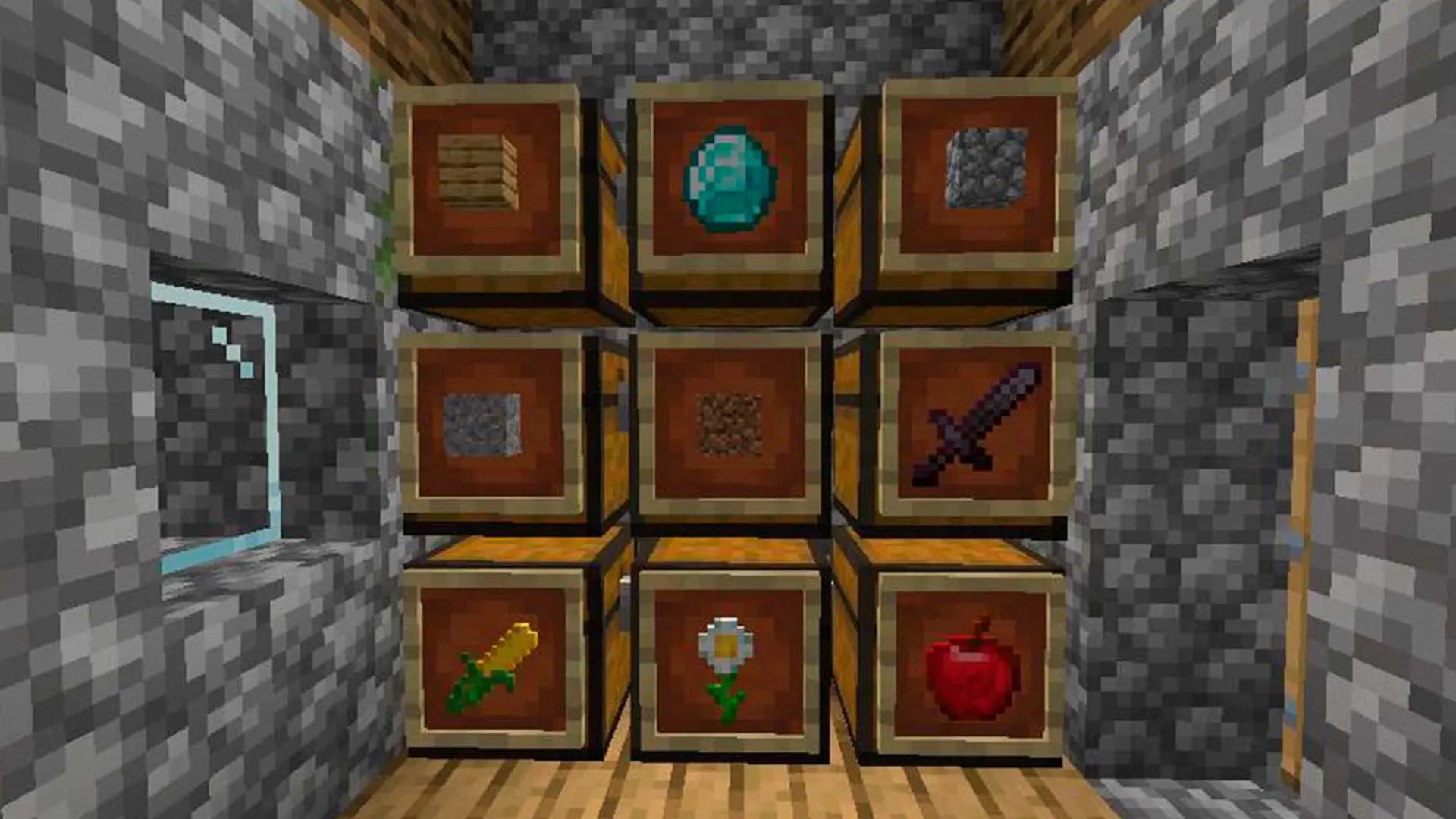 Minecraft. Как сделать рамку - изображение