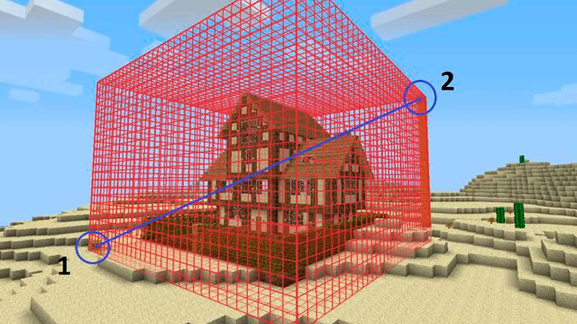 Minecraft. Как быстро заприватить свой дом на сервере - изображение