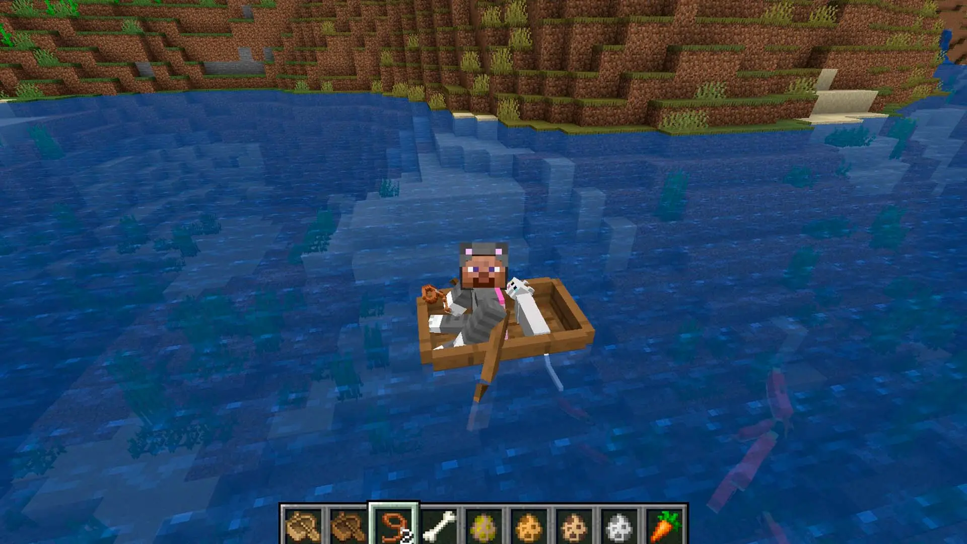Minecraft. Как сделать поводок: крафтим, приручаем, привязываем - изображение