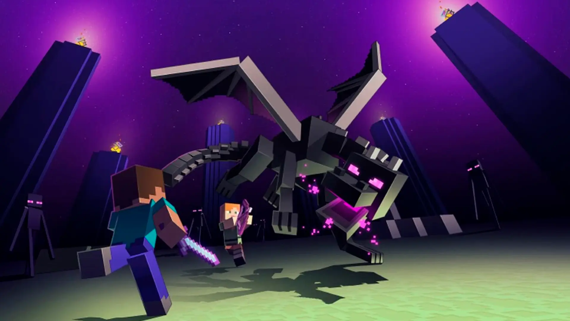 В Mojang объяснили, почему Дракон Края не выходит за пределы своего биома - изображение