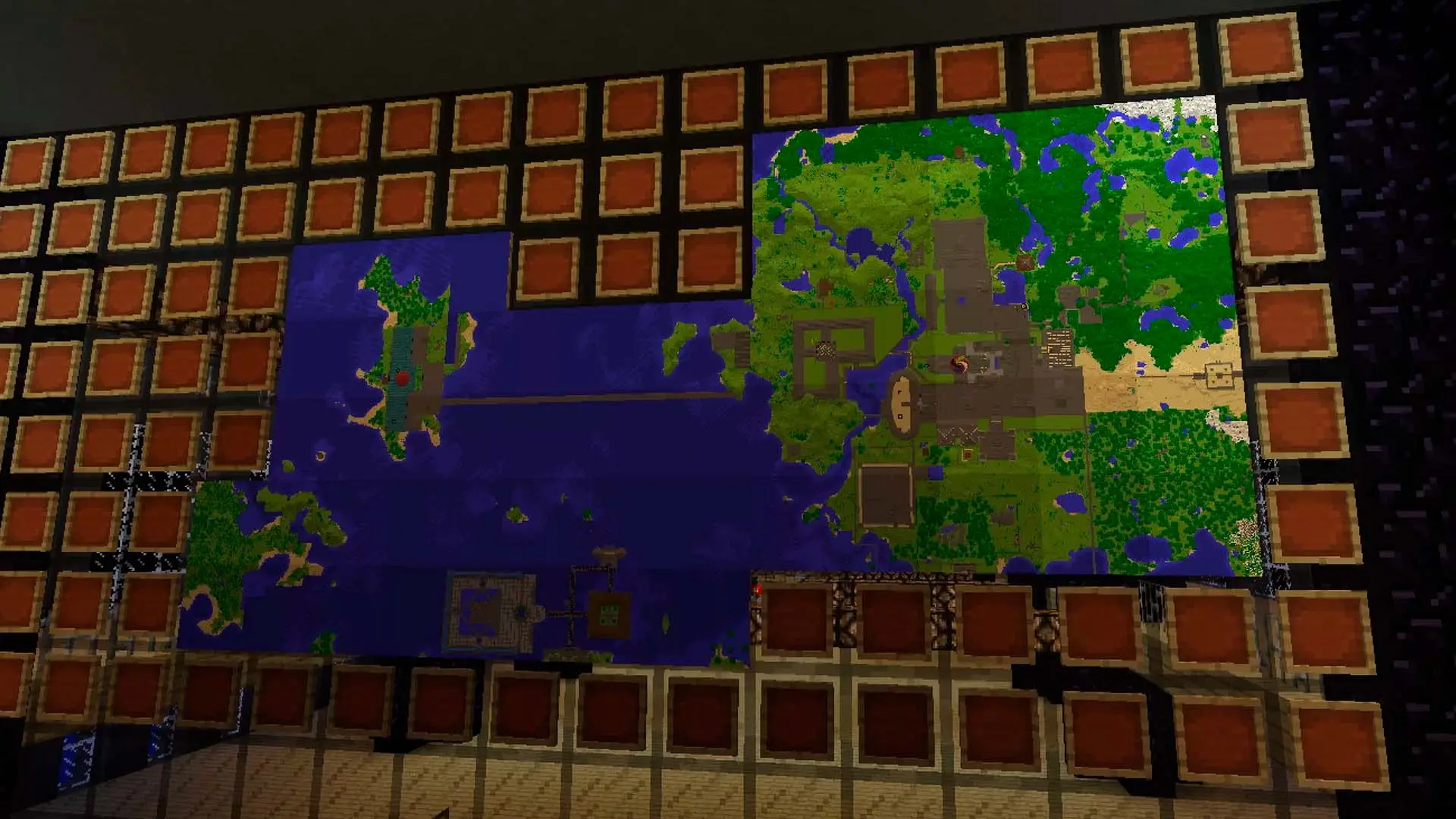 Minecraft. Как сделать рамку - изображение