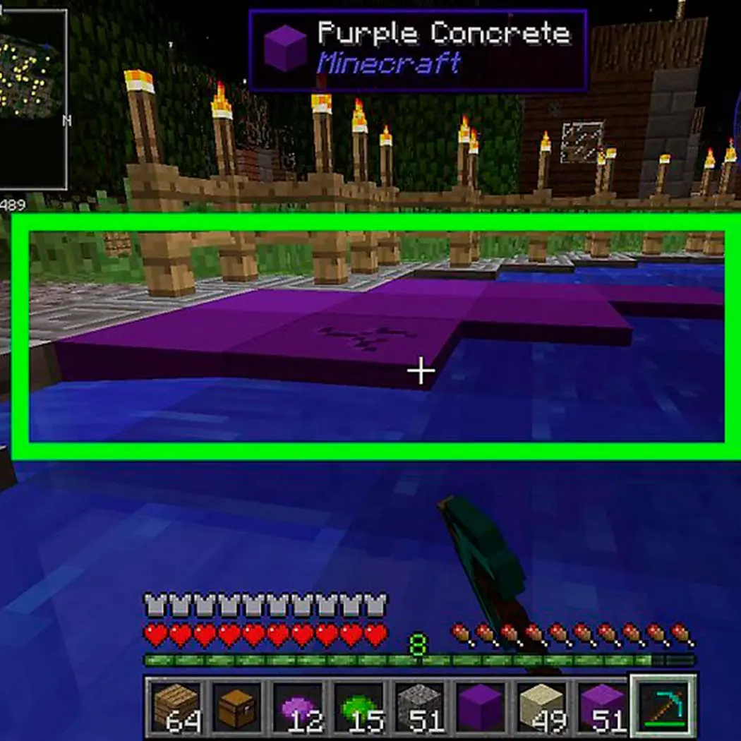 Minecraft. Как сделать бетон: крафт, использование и ремонт - изображение