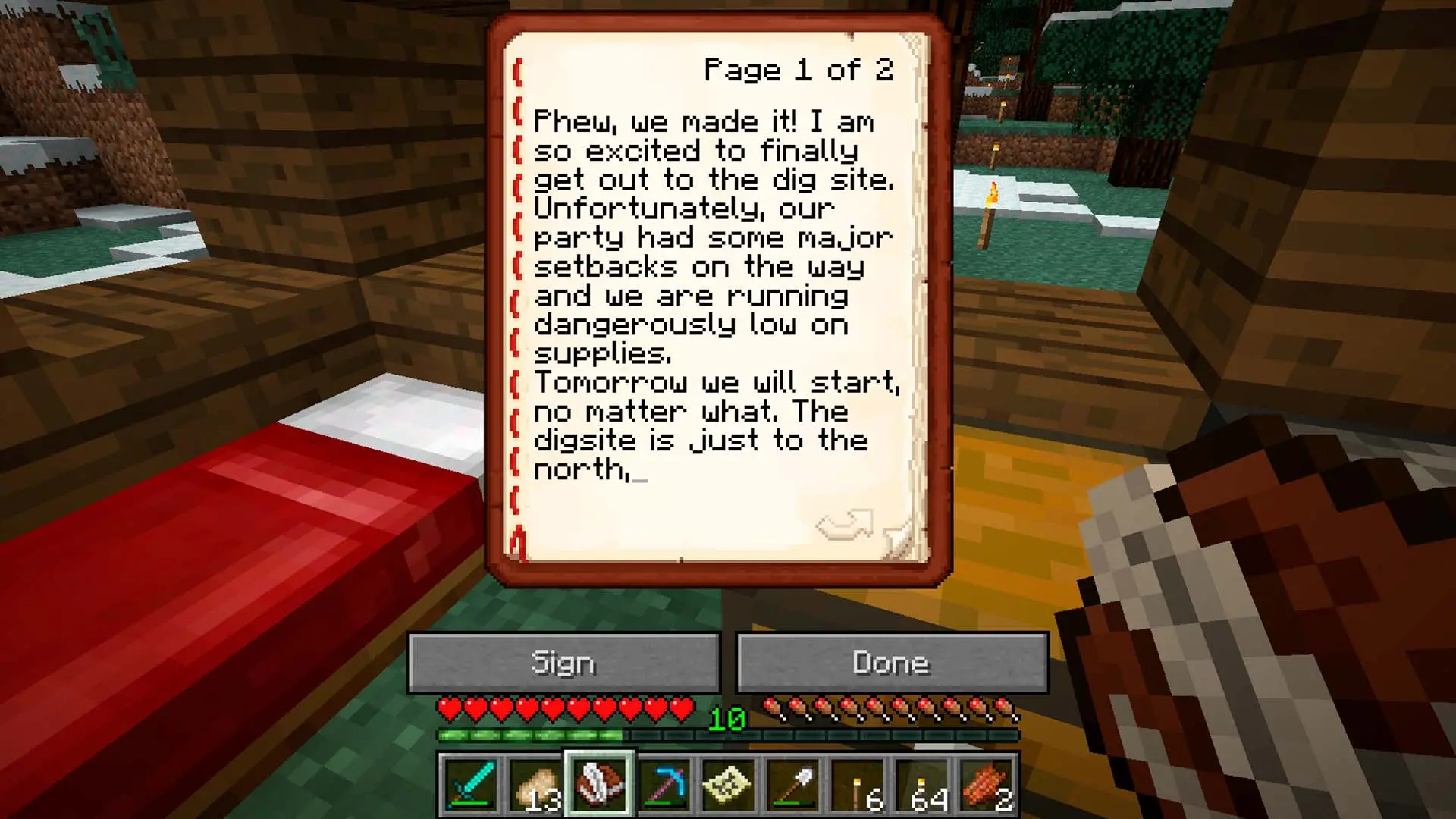 Minecraft. Как сделать книгу - изображение