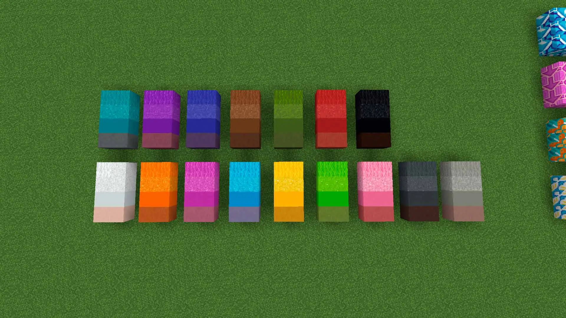 Minecraft. Как сделать бетон: крафт, использование и ремонт - изображение
