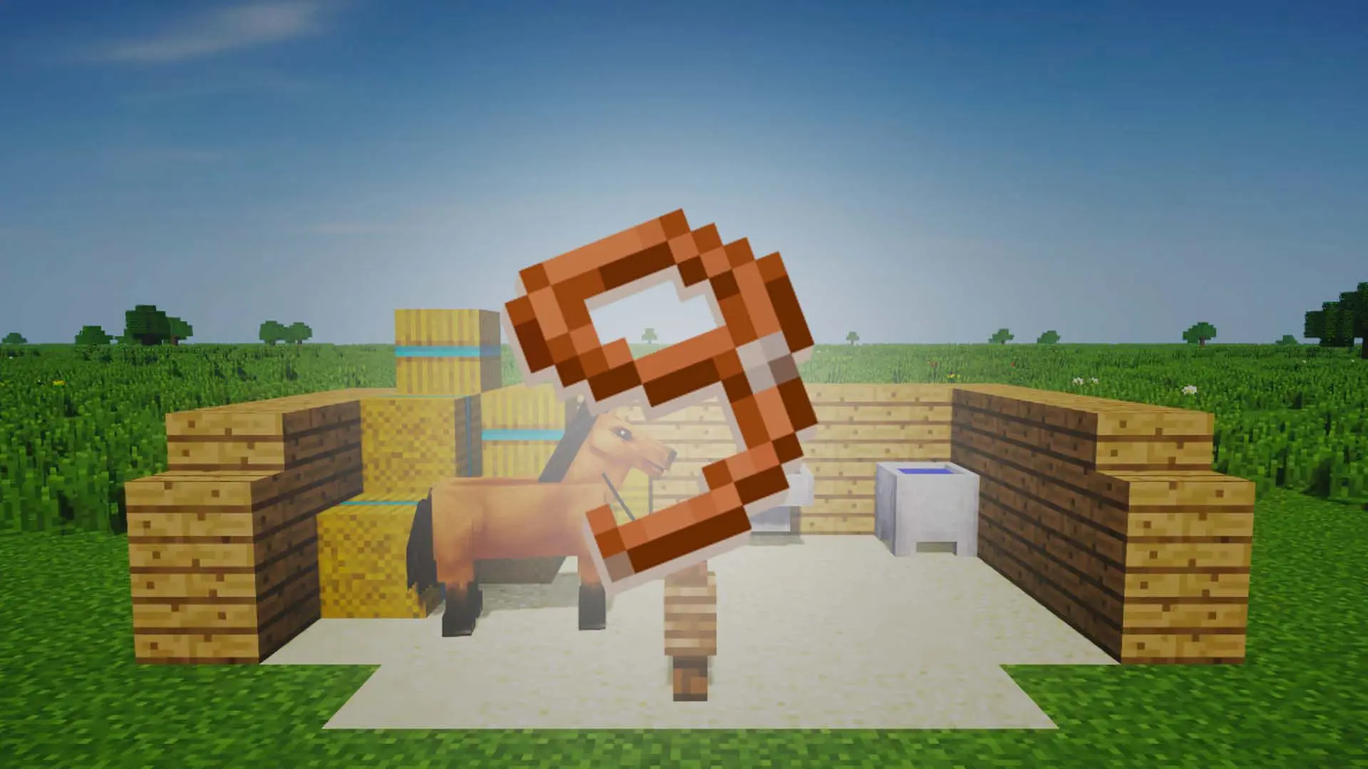 Minecraft. Как сделать поводок: крафтим, приручаем, привязываем - изображение