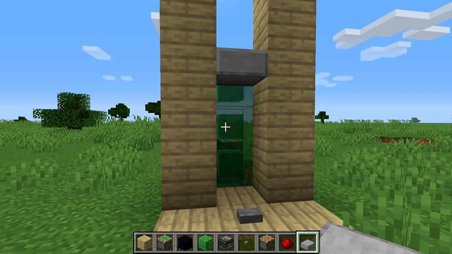 Minecraft. Как сделать лифт - изображение
