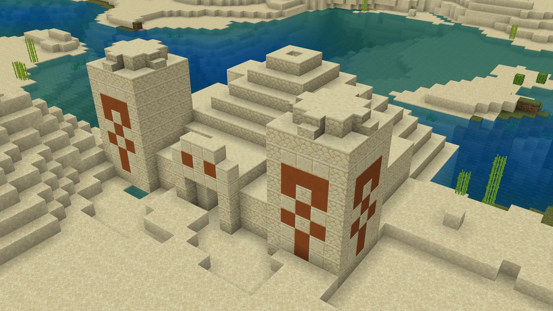Minecraft. Как сделать гладкий песчаник: крафт и применение - изображение