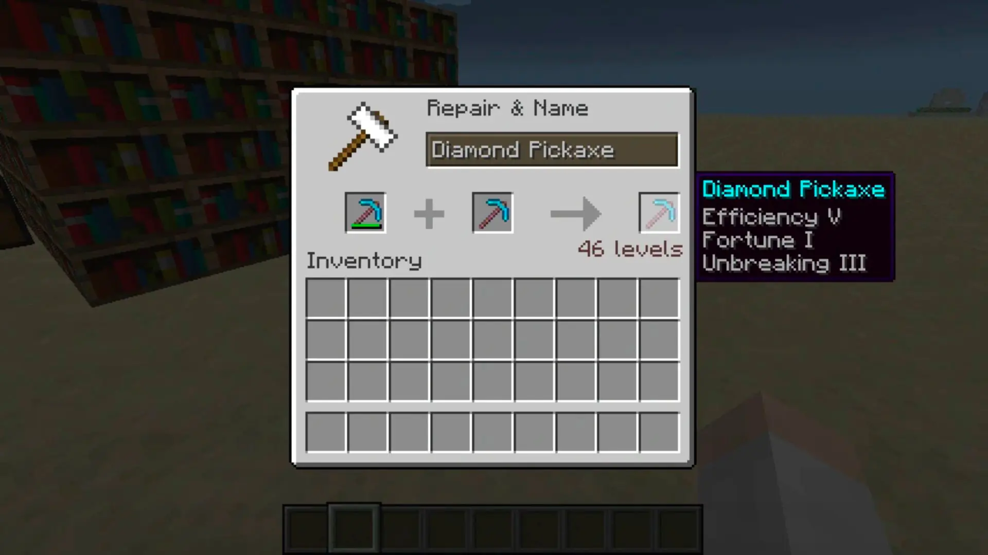 Minecraft. Как сделать наковальню: крафт, использование и ремонт - изображение