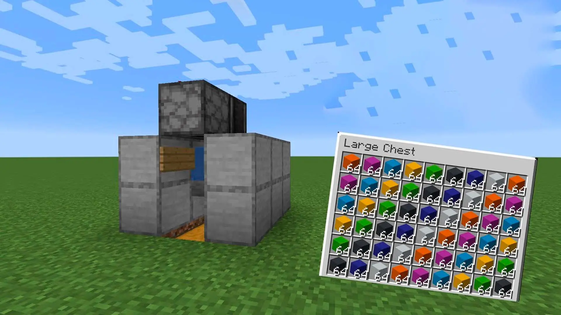 Minecraft. Как сделать бетон: крафт, использование и ремонт - изображение