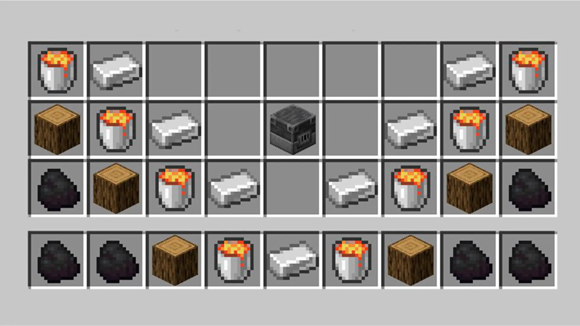 Minecraft. Как сделать плавильню: крафт, сравнение с другими печами - изображение