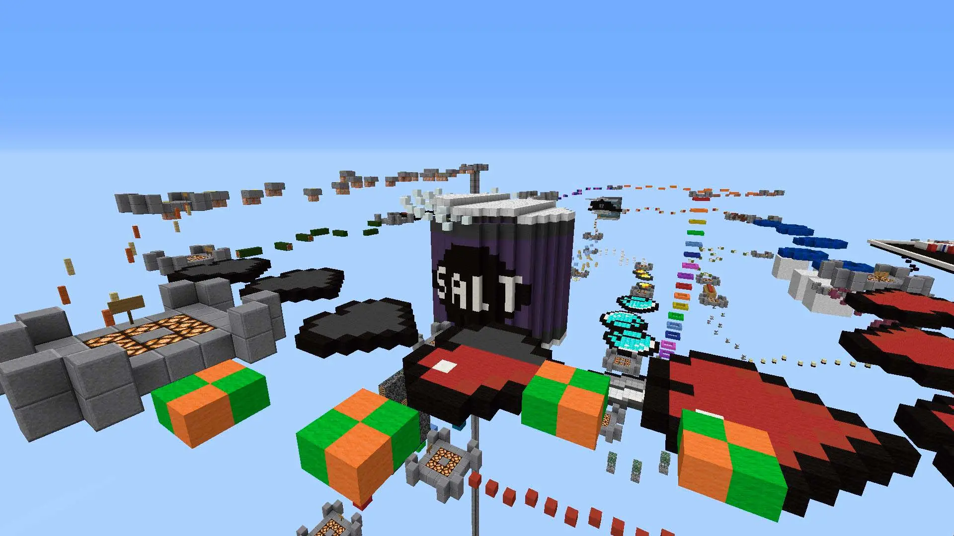 Minecraft. Лучшие карты на прохождение: приключения, головоломки и паркур - изображение