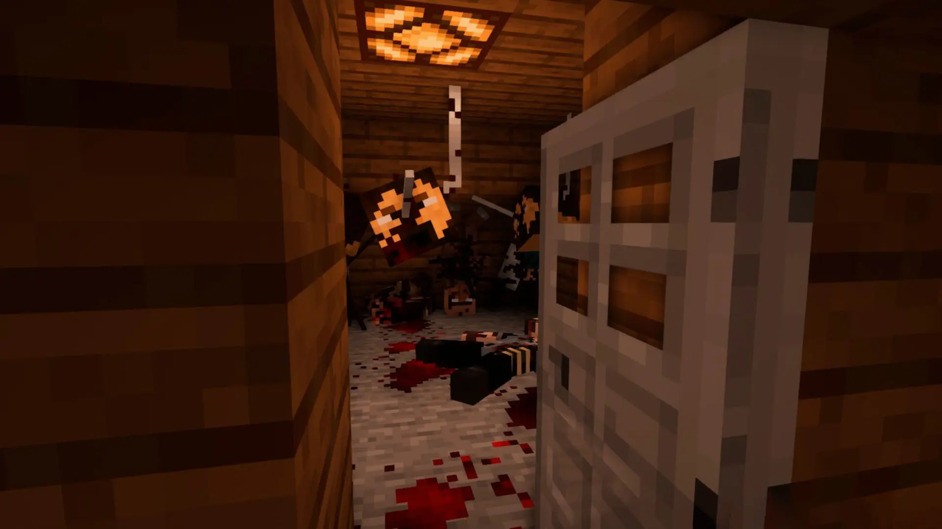 Minecraft. Как сделать из майнкрафта хоррор: монстры, звуки и локации - изображение