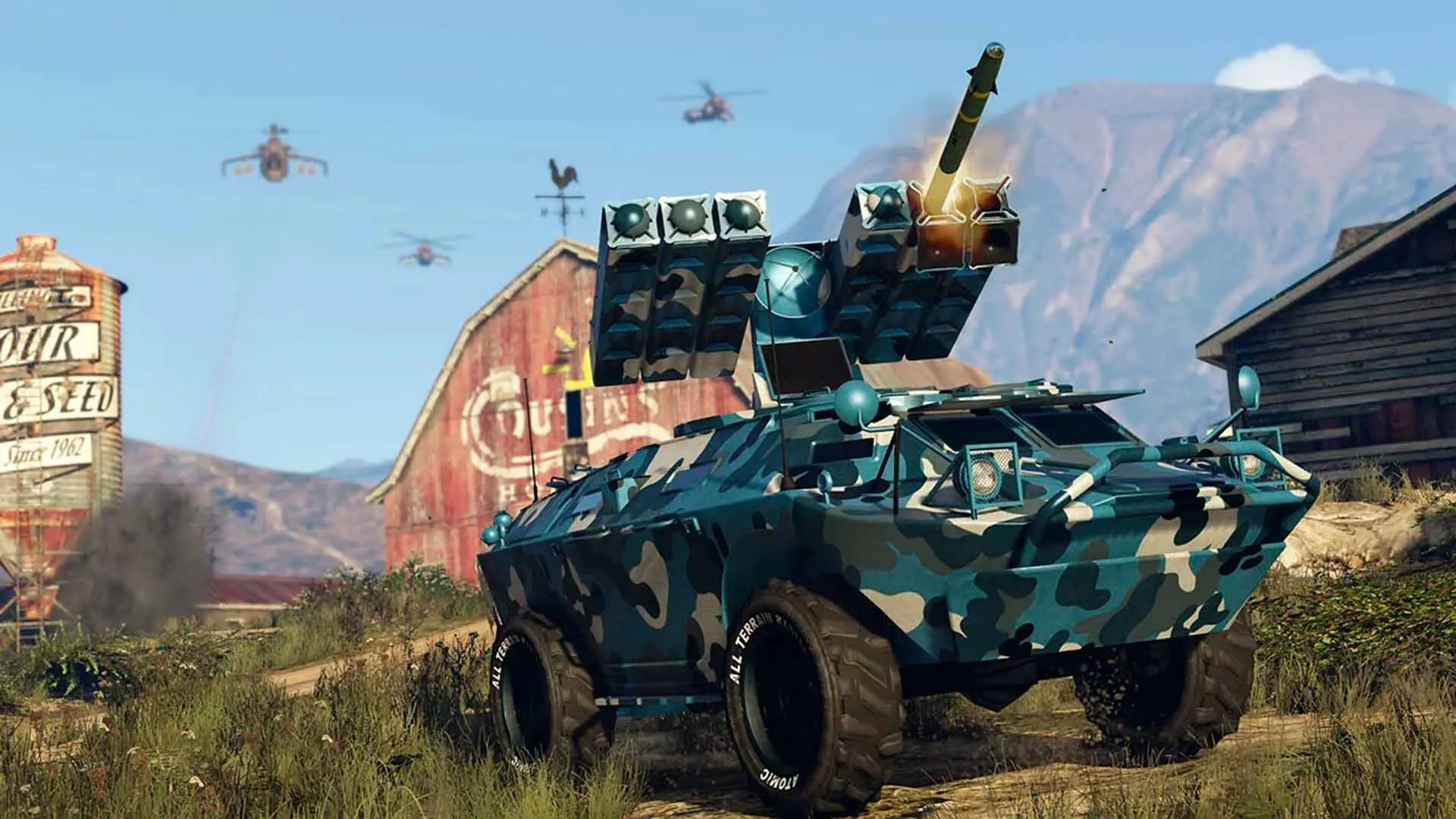 GTA 5. Весь военный транспорт - изображение