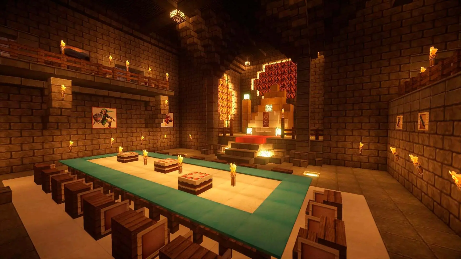 Minecraft. Как построить замок: схемы, моды, стили - изображение