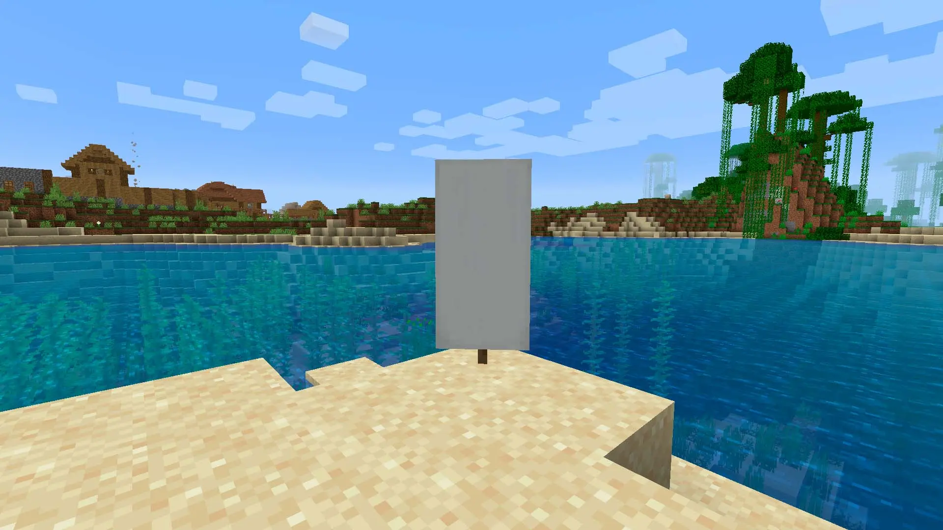 Minecraft. Как сделать флаг: крафт, окрашивание, узоры - изображение