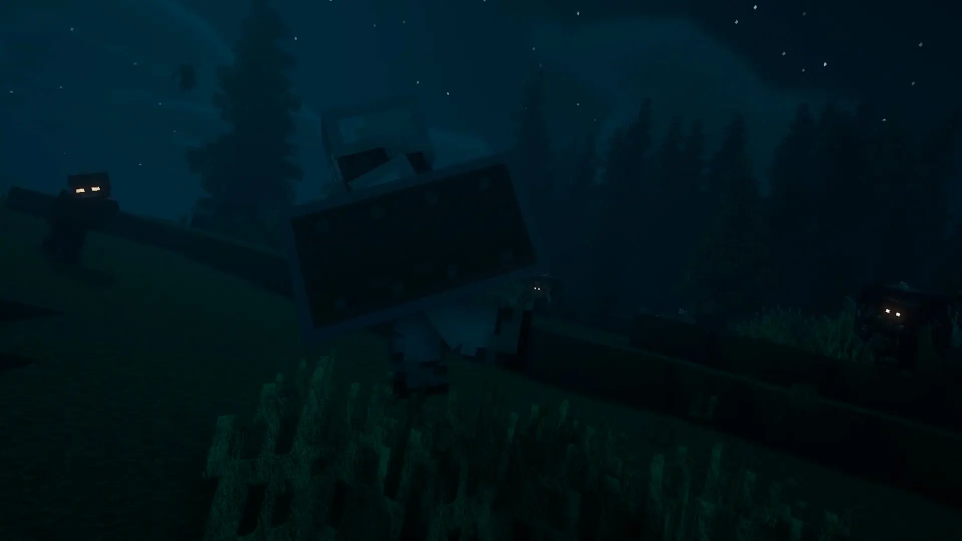 Minecraft. Хоррор моды: страшные дополнения и атмосферное выживание - изображение