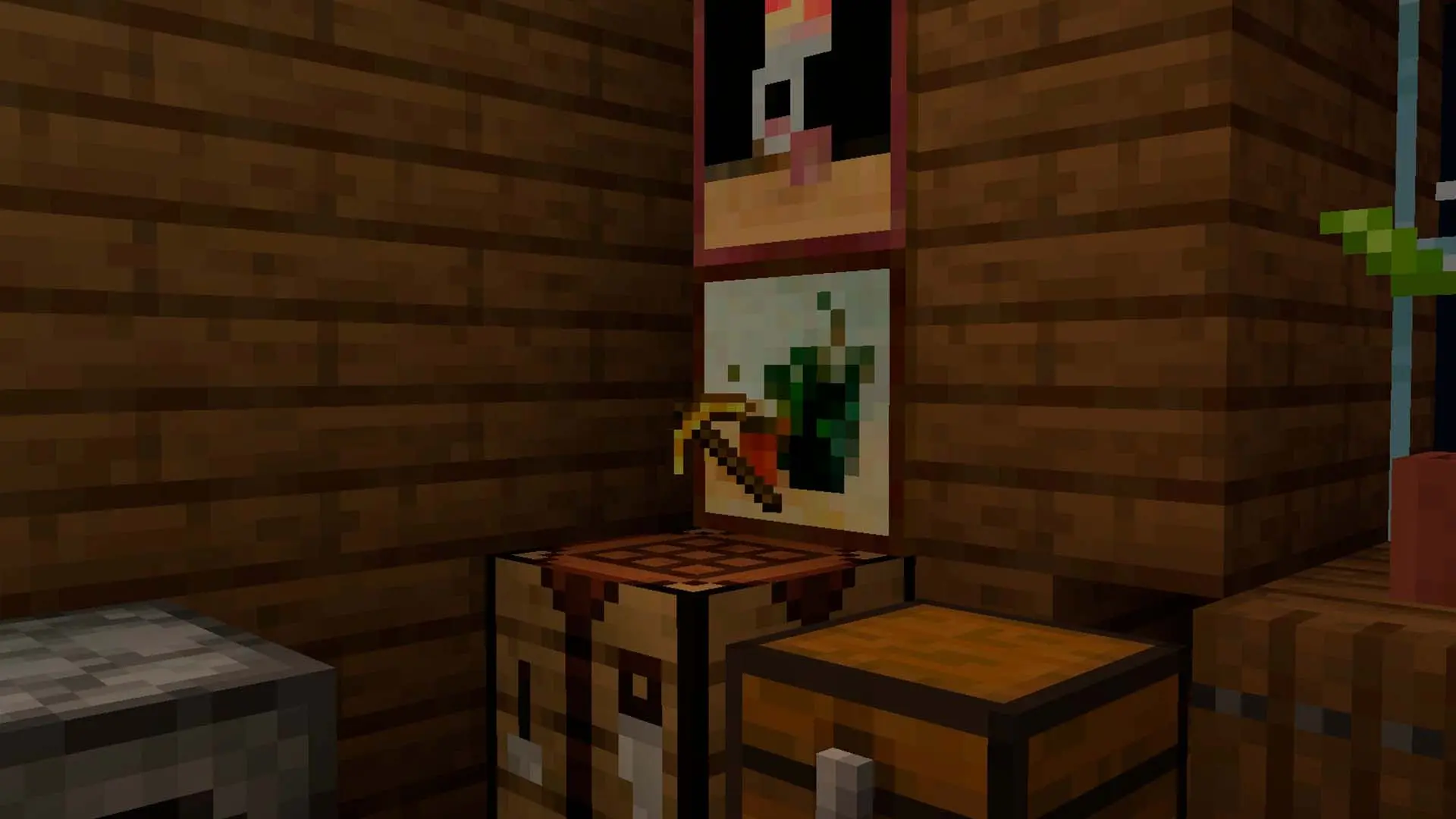 Minecraft. Как сделать кирку: все рецепты, зачарование и моды - изображение