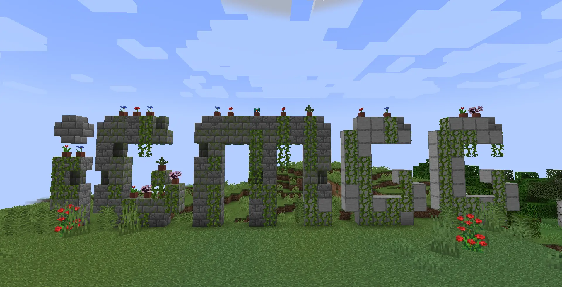 Minecraft. Как сделать горшок: крафт и дизайн интерьера - изображение