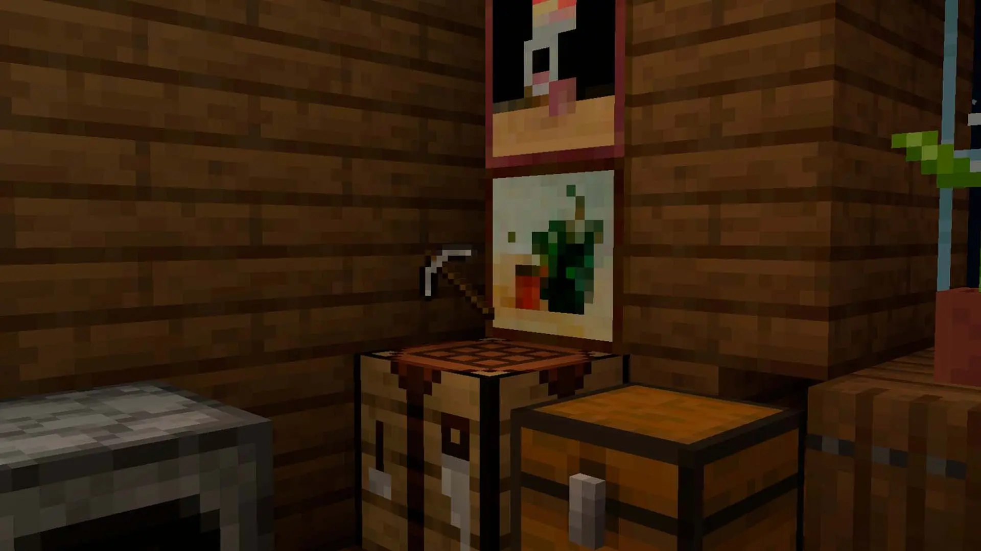 Minecraft. Как сделать кирку: все рецепты, зачарование и моды - изображение