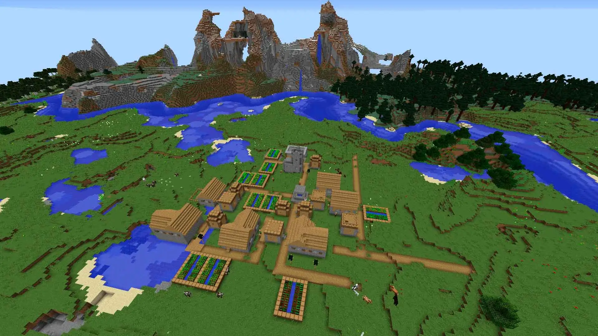 Minecraft. Сиды: как посмотреть мир, биомы и спавны - изображение