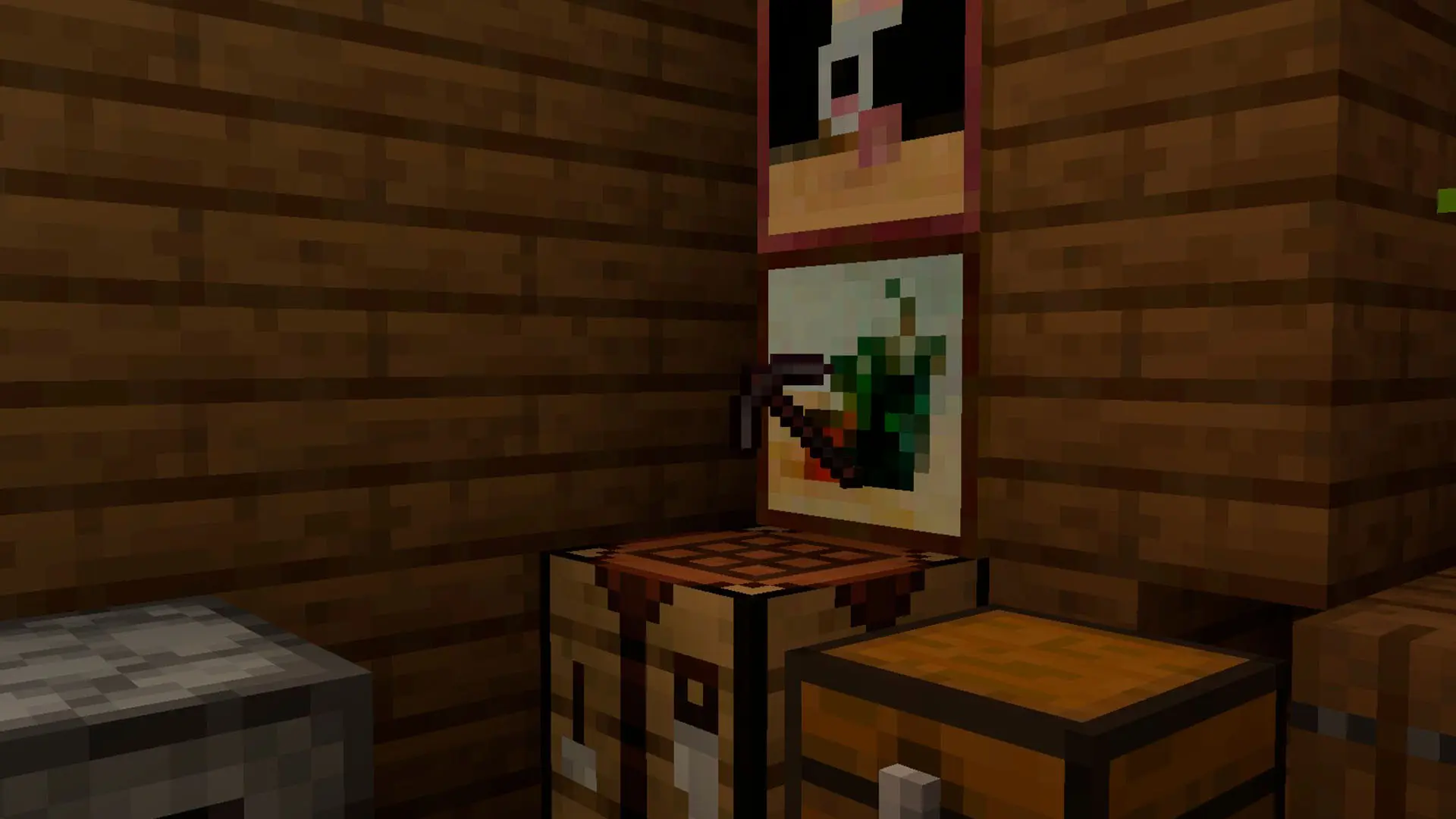 Minecraft. Как сделать кирку: все рецепты, зачарование и моды - изображение