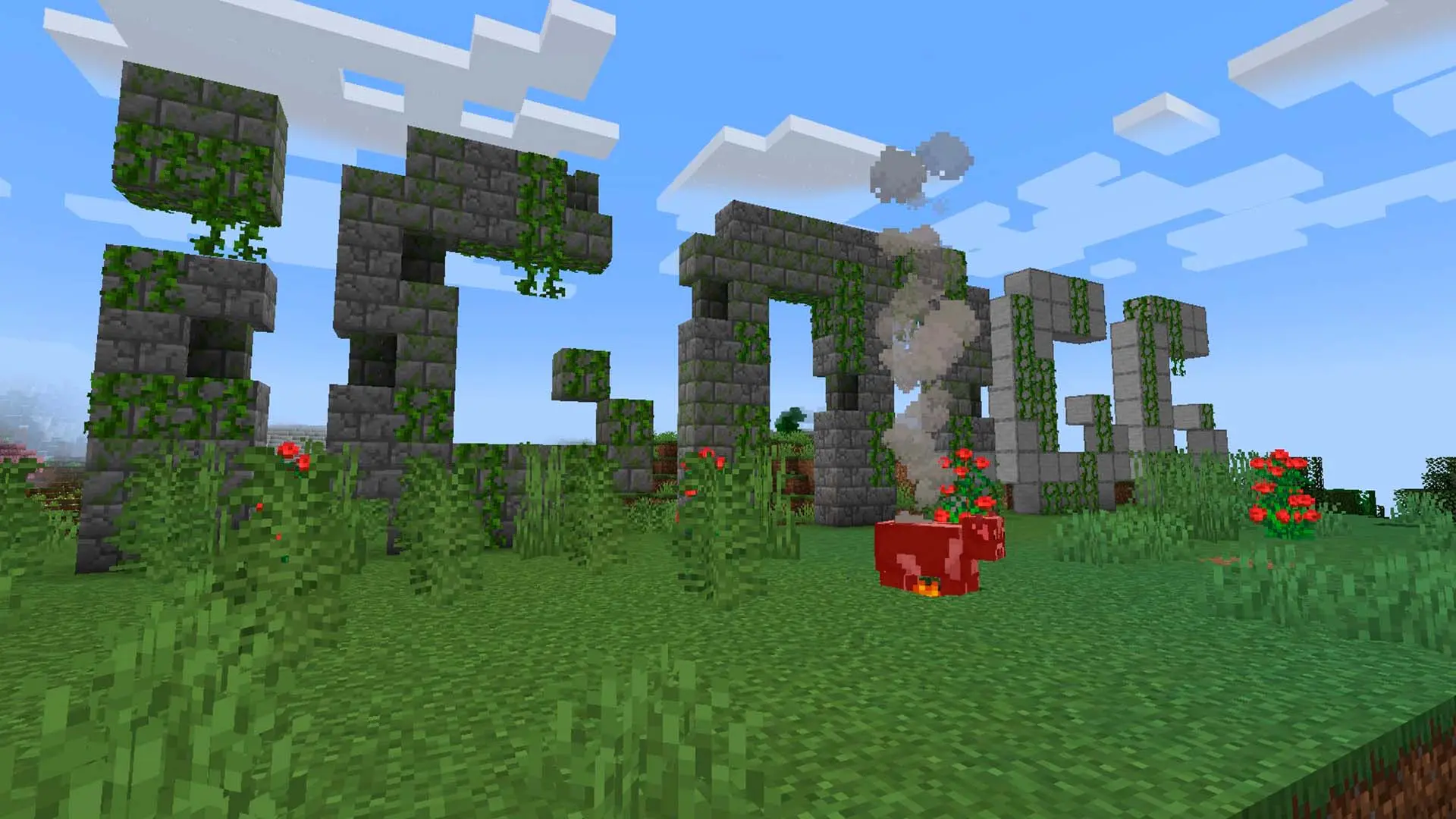 Minecraft. Как сделать костёр: крафт, приготовление еды, лайфхаки - изображение