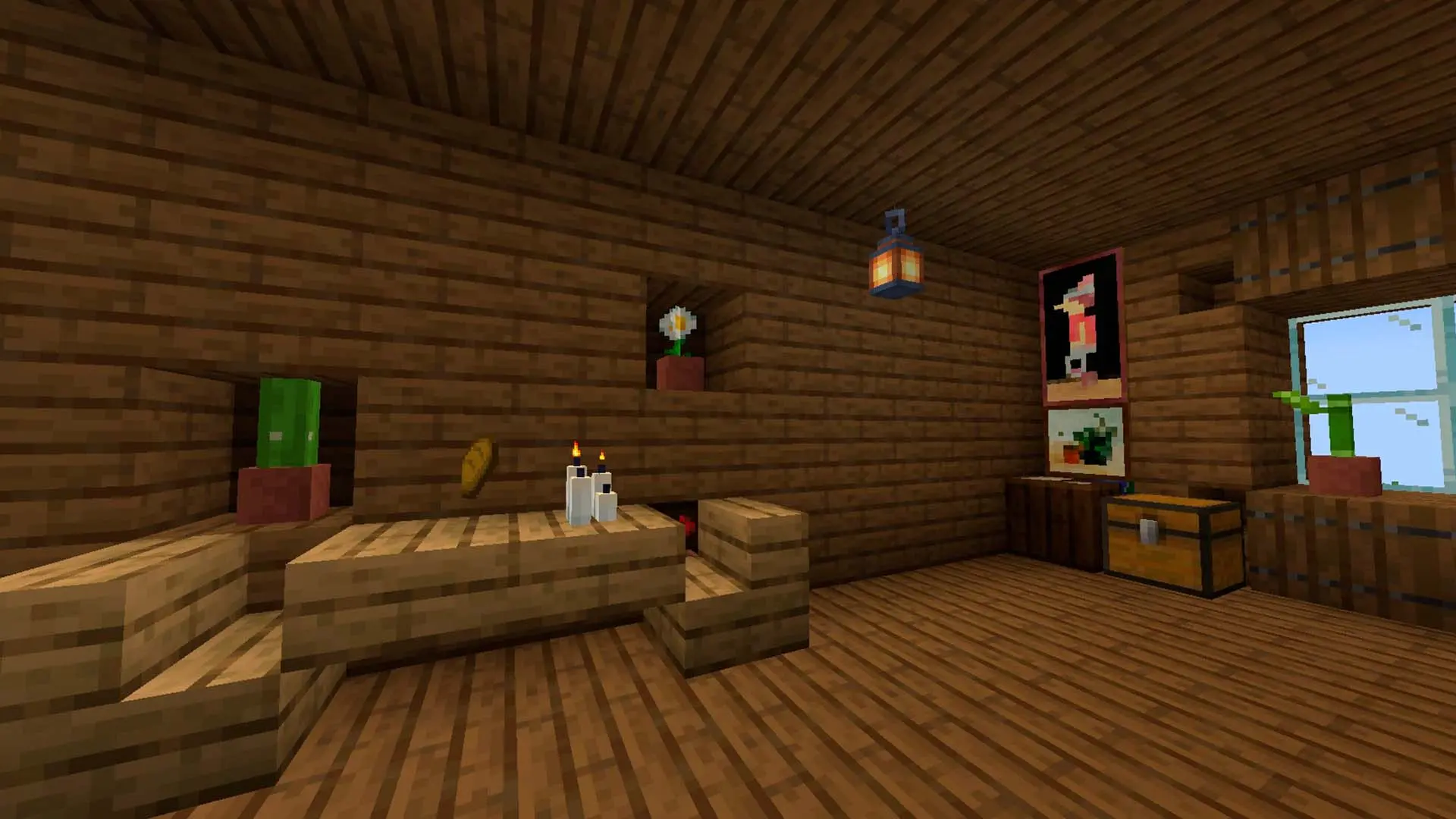 Minecraft. Как сделать горшок: крафт и дизайн интерьера - изображение