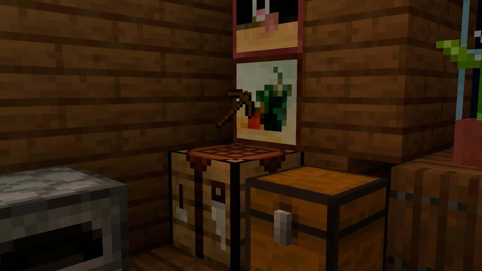 Minecraft. Как сделать кирку: все рецепты, зачарование и моды - изображение