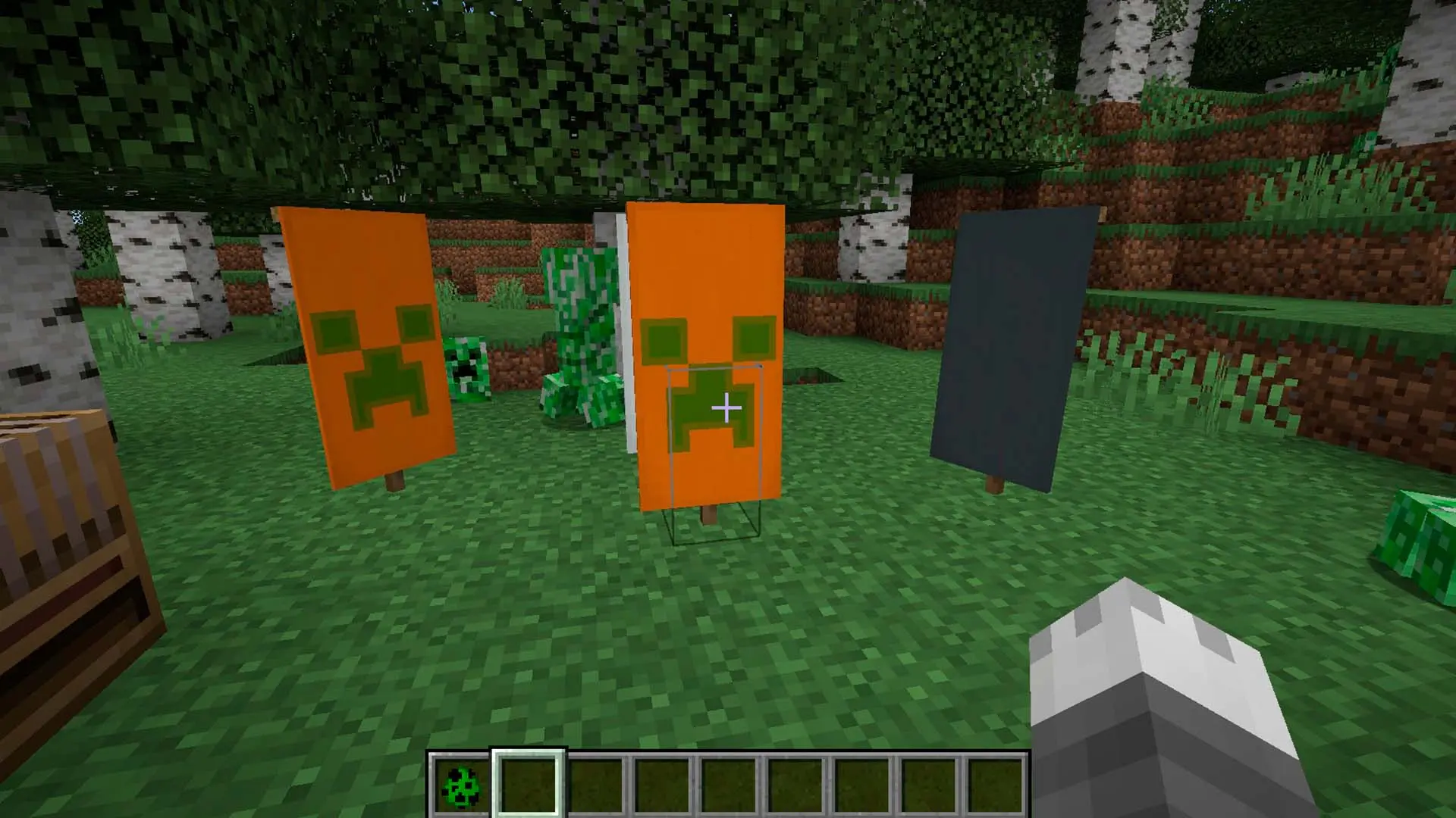 Minecraft. Как сделать флаг: крафт, окрашивание, узоры - изображение